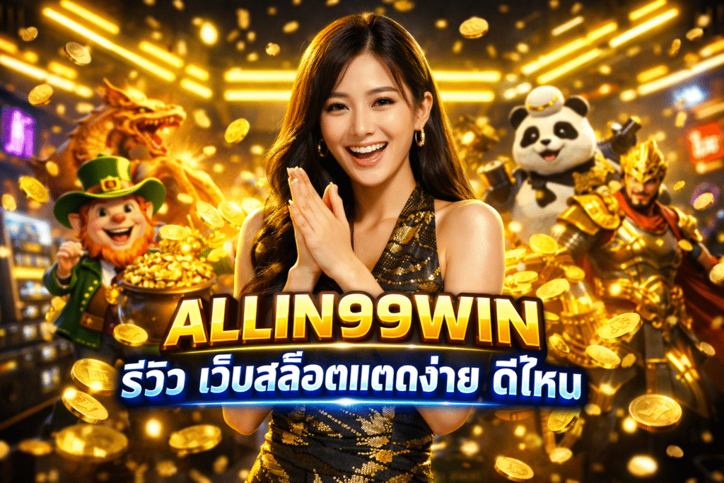 ALLIN99WIN รีวิว เว็บสล็อตแตกง่าย ดีไหม