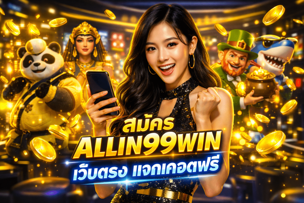 สมัคร ALLIN99WIN เว็บตรง แจกเครดิตฟรี